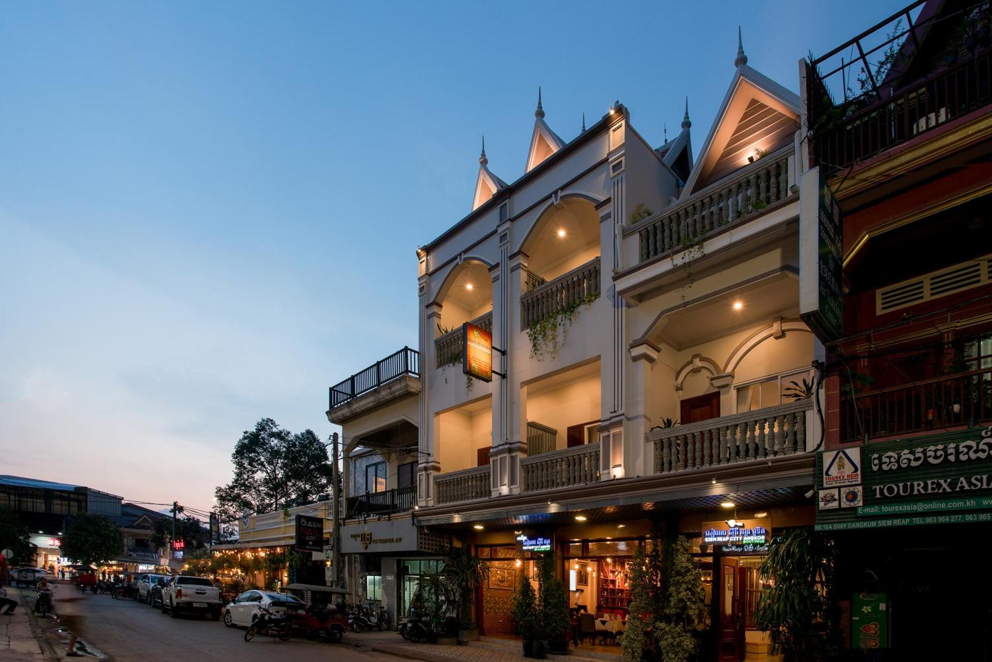 Siem Reap City Angkor Boutique Hotell Eksteriør bilde