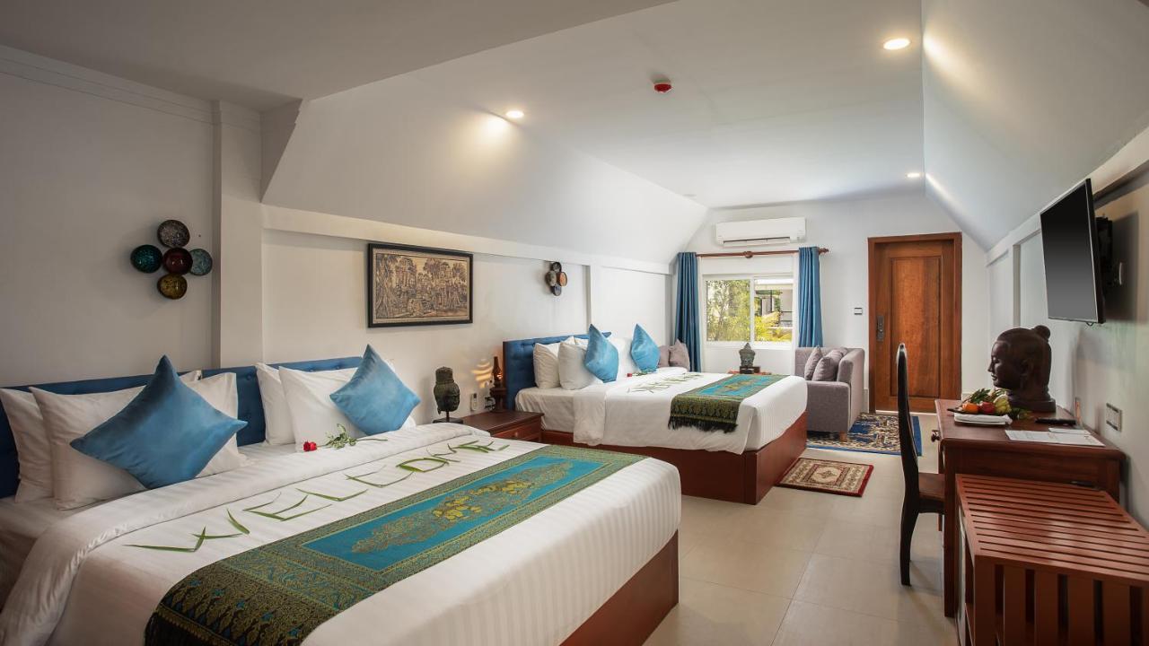 Siem Reap City Angkor Boutique Hotell Eksteriør bilde